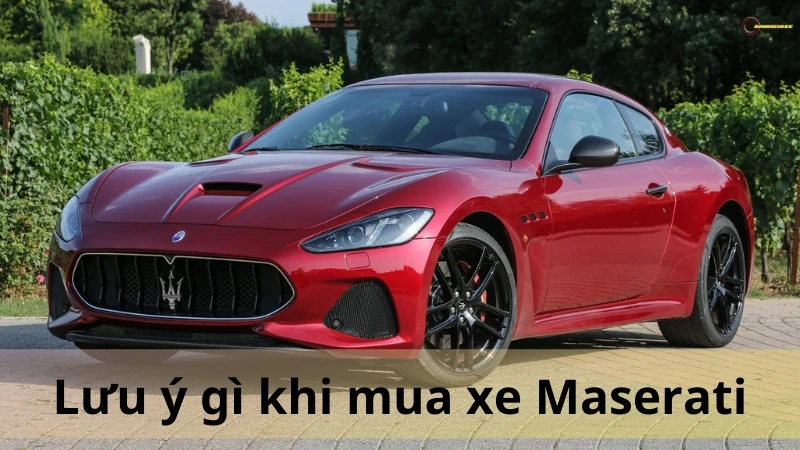 Bảng giá xe Maserati 02