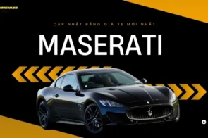 Cập nhật mới nhất về bảng giá xe ô tô Maserati tháng 10/2024