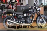 Bảng giá xe máy Triumph tháng 10: Cập nhật mới nhất 2024