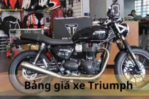 Bảng giá xe máy Triumph tháng 10: Cập nhật mới nhất 2024