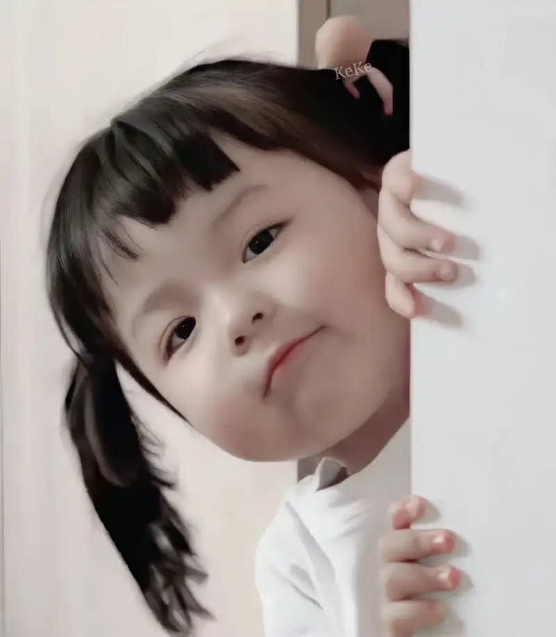 Ghép ảnh chibi cho bé gái cute sáng tạo