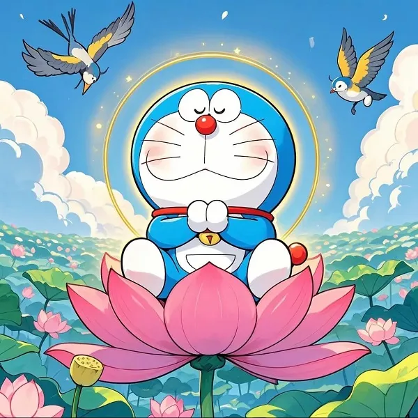 Ảnh nền Doraemon đẹp làm nổi bật màn hình