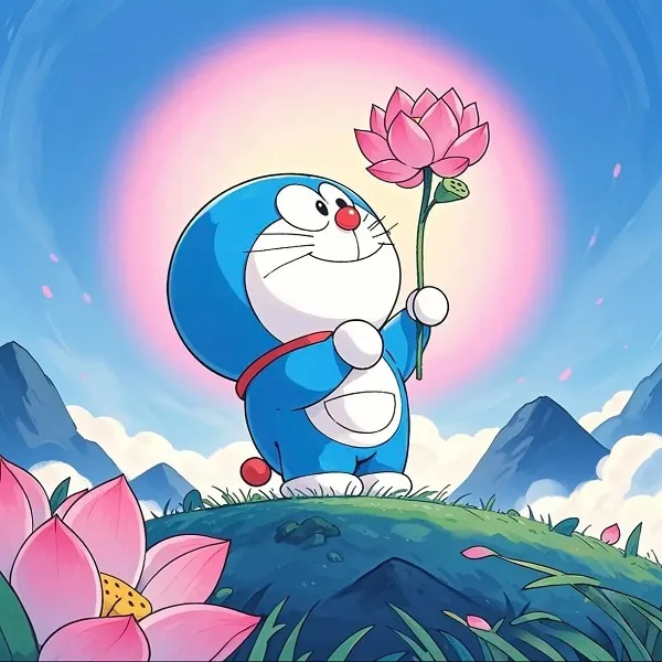 Ảnh nền Doraemon ngộ nghĩnh dành riêng cho bạn