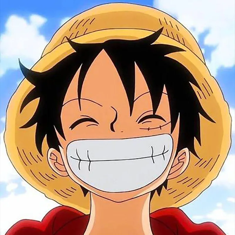 Ảnh avatar Luffy ngầu đầy phong cách