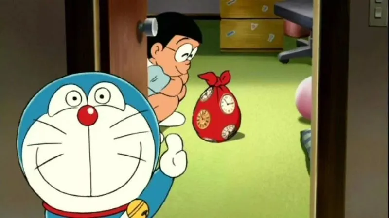 Doraemon dễ thương làm nổi bật điện thoại bạn