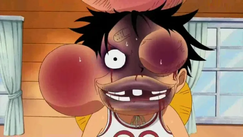 Hình ảnh thần mặt trời Nika của Luffy