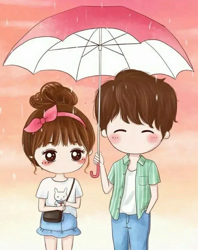 Hình nền tình yêu cute mang lại cảm giác dễ thương