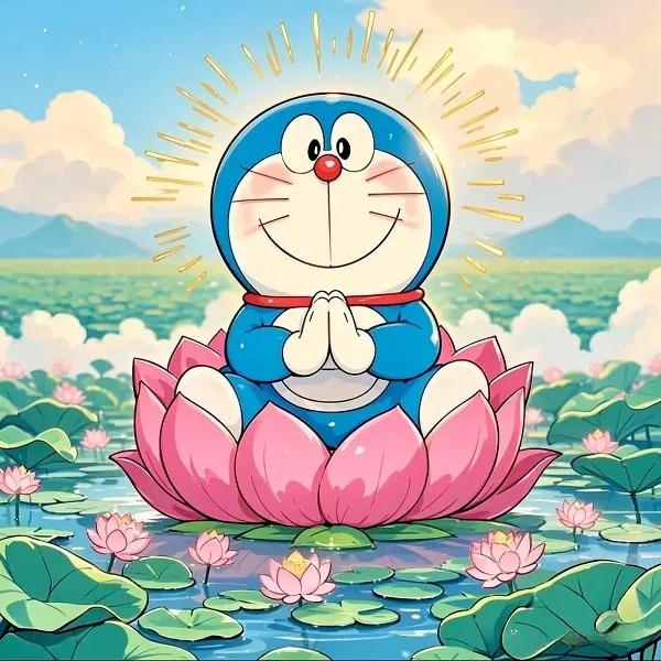 Avatar nhóm Doraemon đầy đủ thành viên đáng yêu