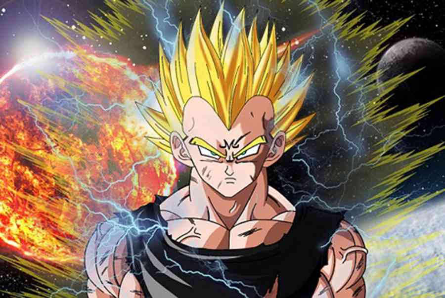 Đẹp mắt với avatar black goku trên màn hình