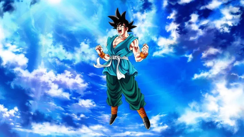 Thêm avatar goku dễ thương cho màn hình