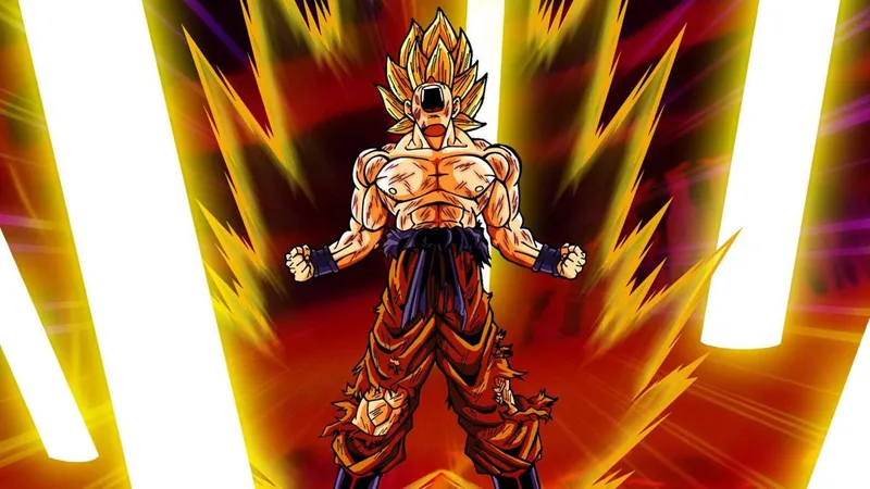 Trang trí màn hình bằng avatar goku ngầu