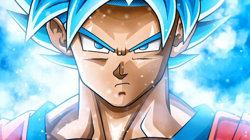 Chọn avatar goku ngầu làm ảnh nền