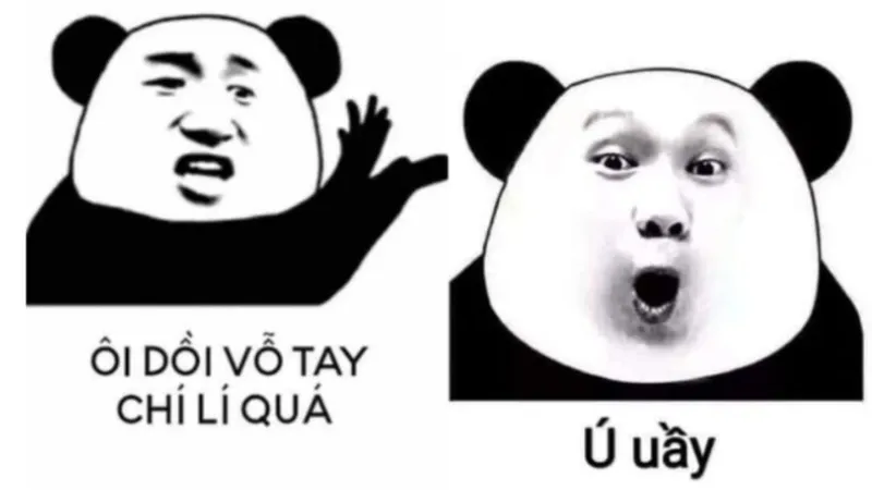 Chuyện cười weibo meme gấu trúc troll face