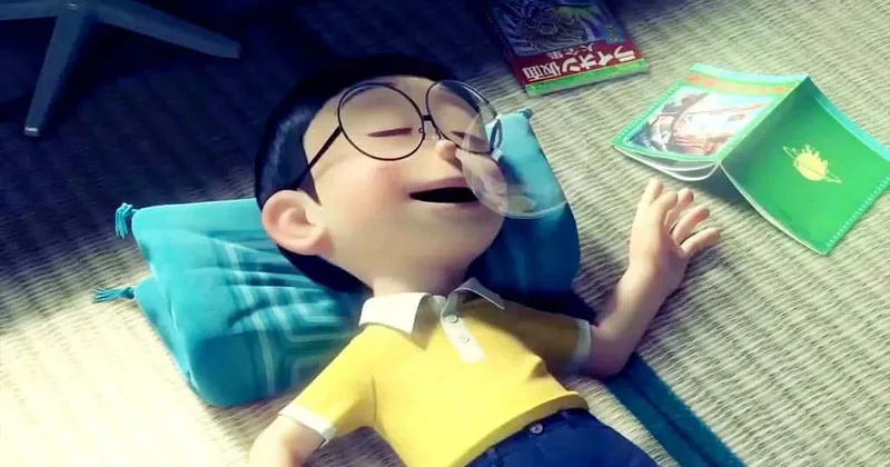 Khám phá ngay hình nobita cute với biểu cảm ngây thơ