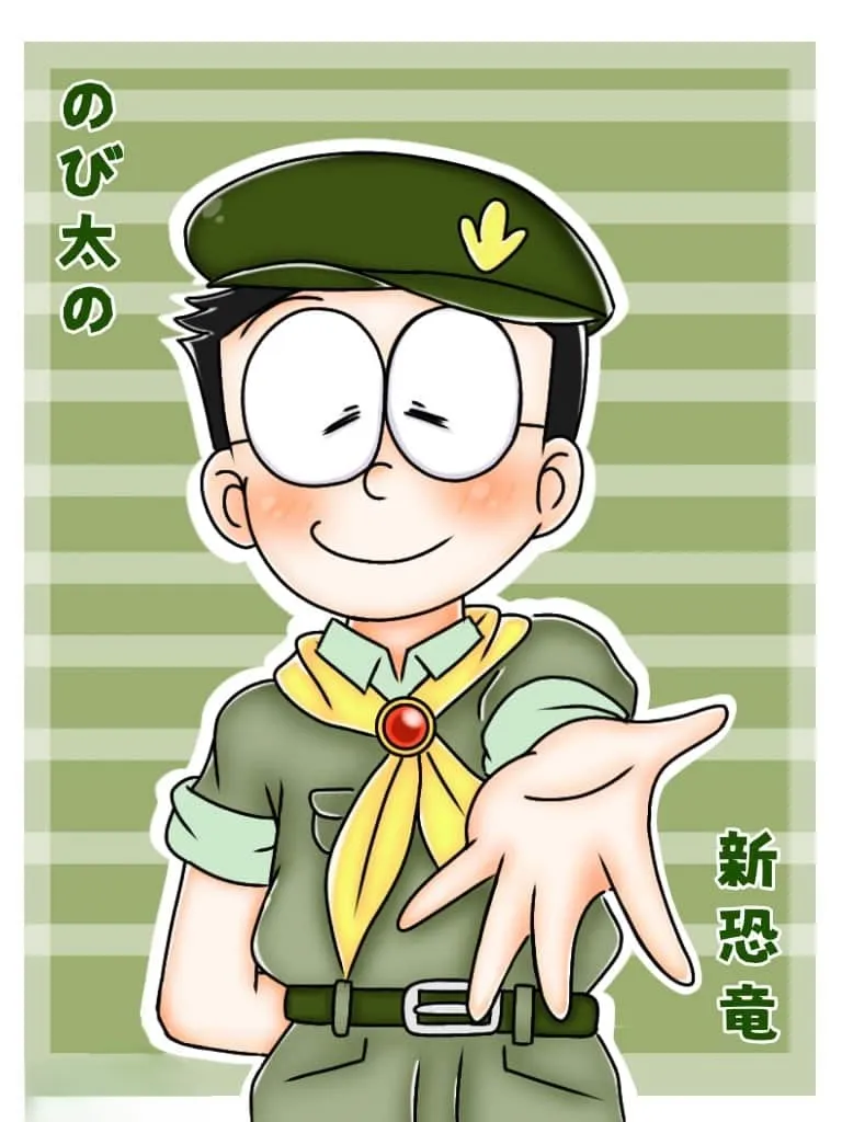 Cảnh hình ảnh nobita và shizuka cute đầy ngọt ngào và vui nhộn