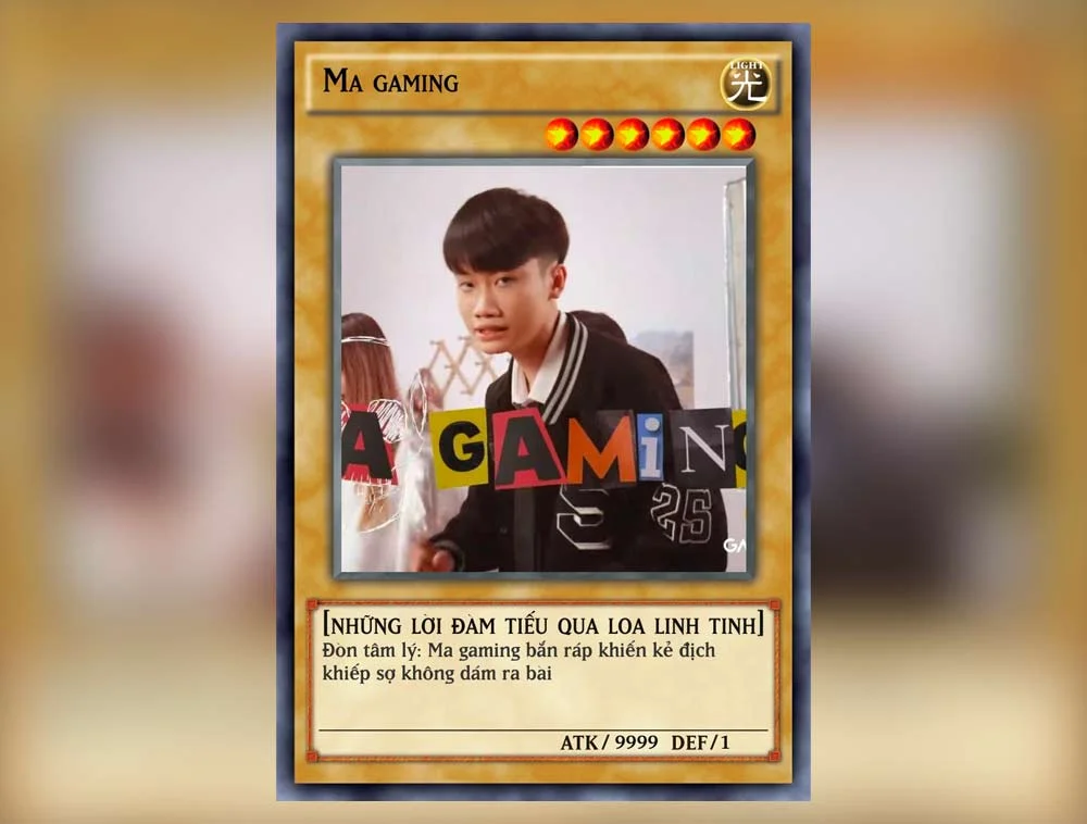 Bộ meme thẻ bài yugioh cực hài