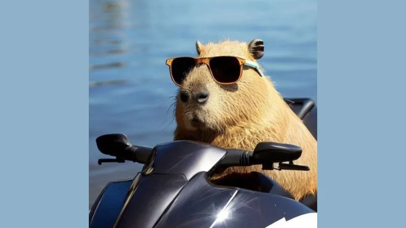 Capybara capybara meme là nguồn cảm hứng bất tận cho sự sáng tạo.