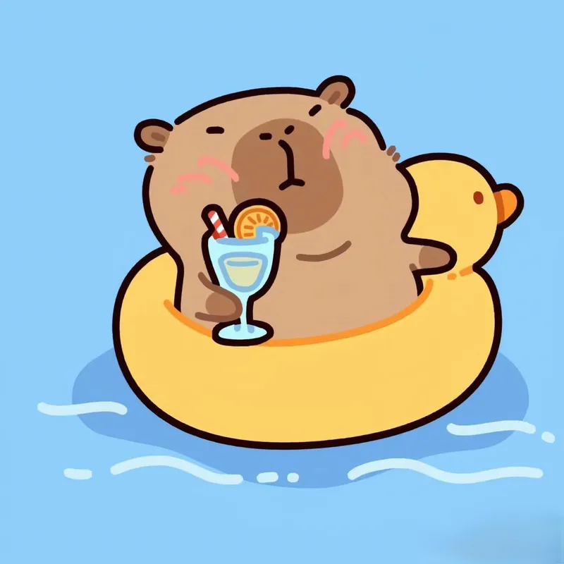 Ảnh capybara meme hài hước giúp bạn giải trí suốt cả ngày.