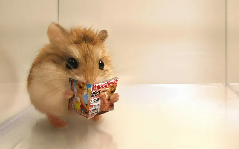 Hamster đuôi dài meme hài hước khiến ai cũng bật cười.