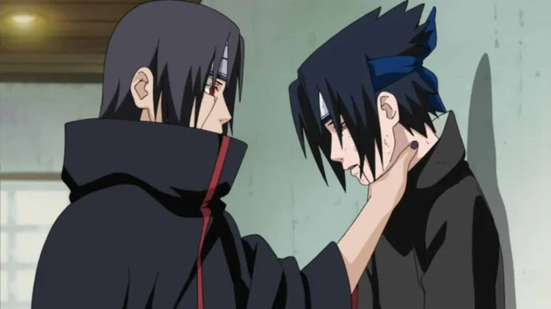 Hình nền Sharingan Itachi ánh nhìn sắc lạnh