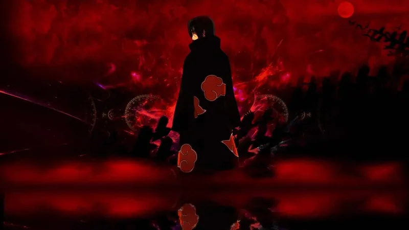 Hình Susanoo Itachi biểu tượng sức mạnh bí ẩn