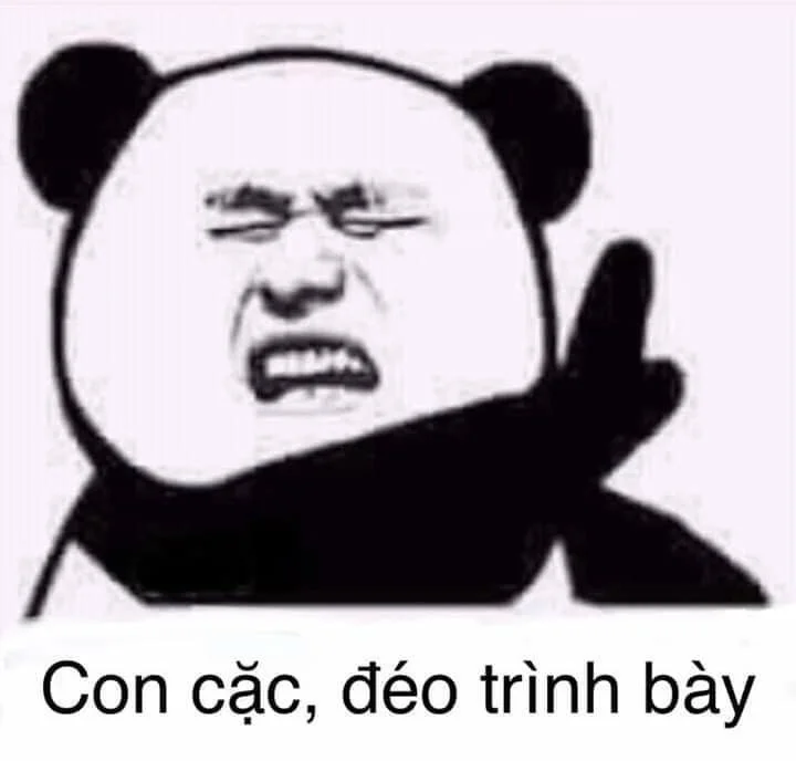 Bộ meme bậy bạ siêu thú vị