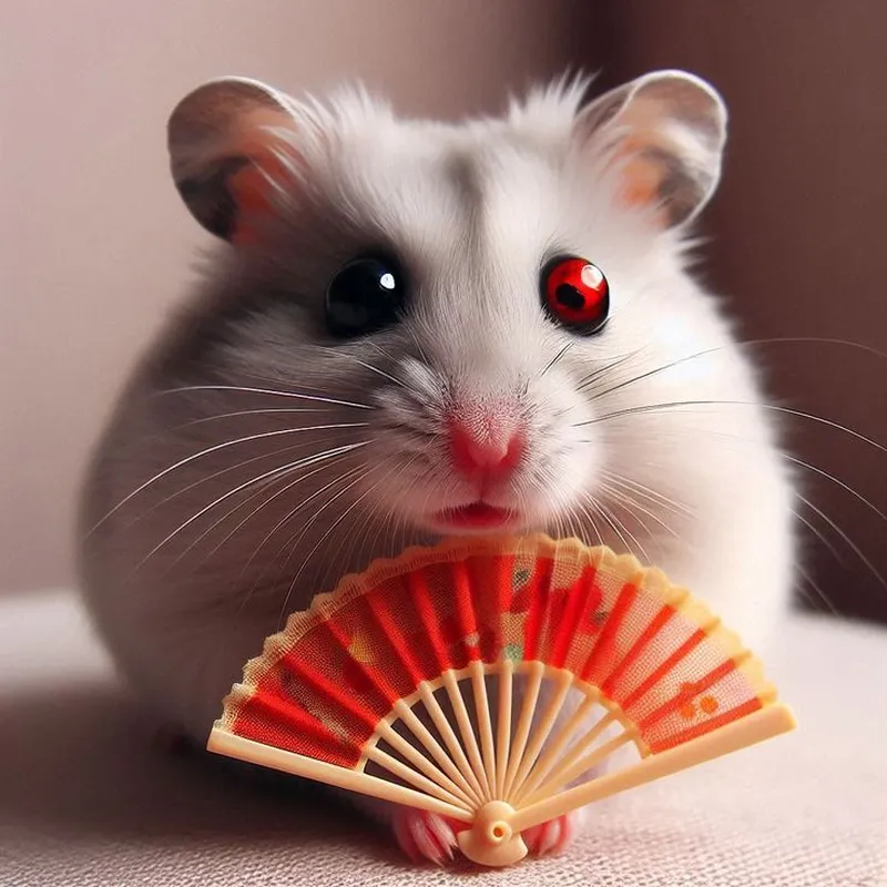 Ảnh chuột hamster meme ngộ nghĩnh và đáng yêu.