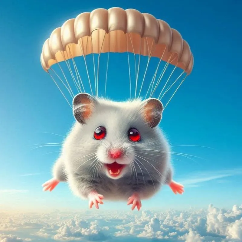 Meme hamster ăn chuối siêu đáng yêu và sáng tạo.