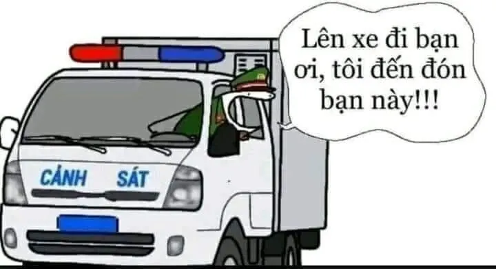 Hot trend với công an việt nam meme hài hước