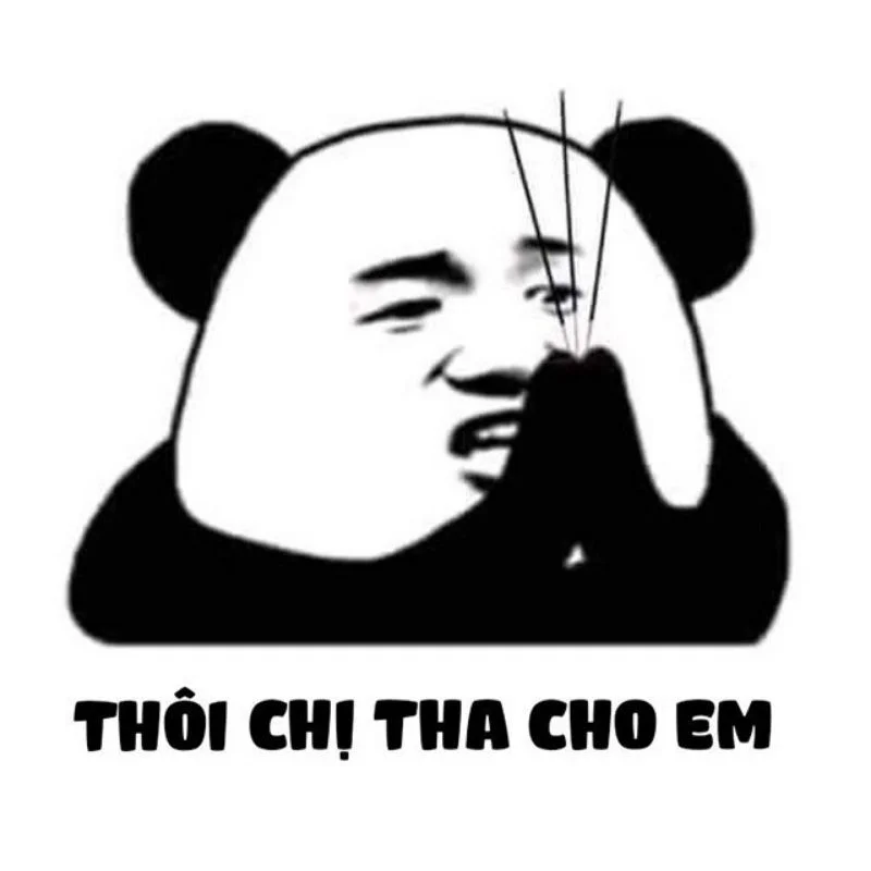 Hài hước meme gấu trúc troll face siêu chất