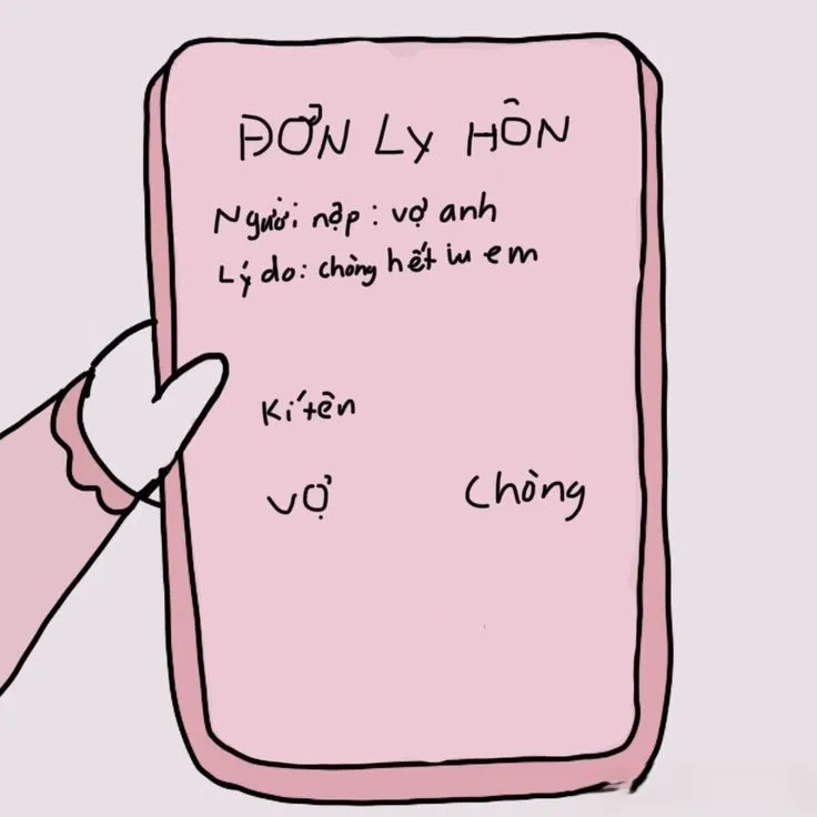 Chia sẻ meme giấy kết hôn cực sáng tạo