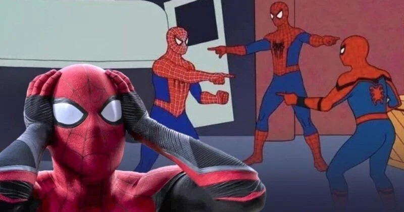 Meme spiderman há mồm gây cười với biểu cảm bất ngờ