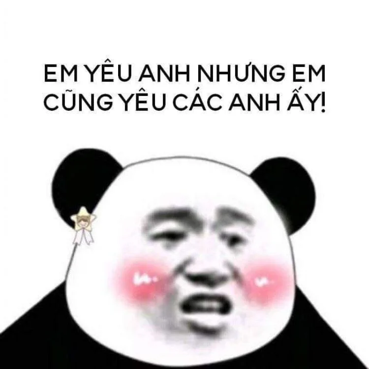 Hình meme em bé cute hài hước đây