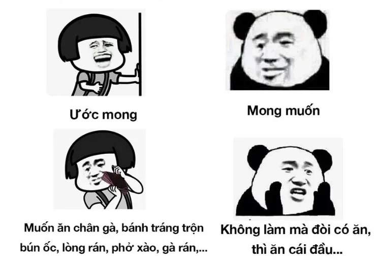 Hình mặt meme Trung Quốc độc lạ đây